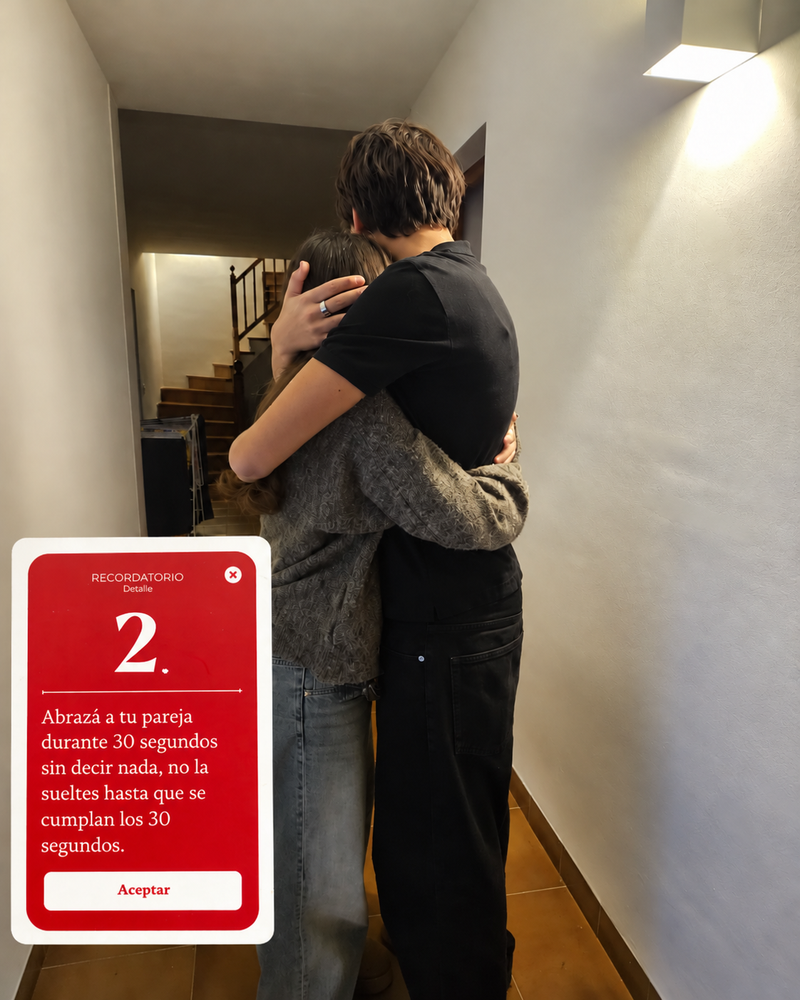 El abrazo de 30 segundos