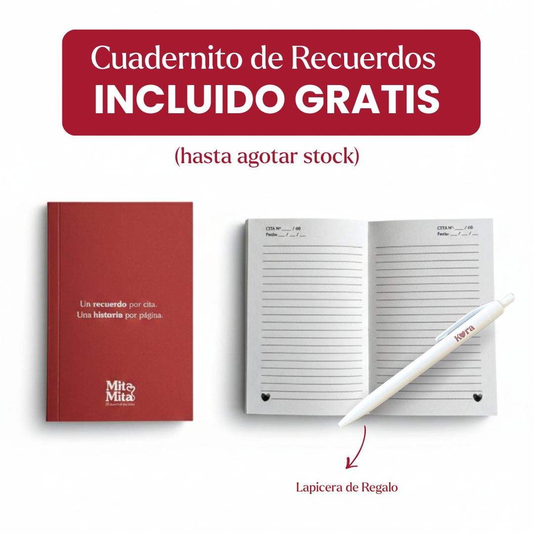 Cuadernito para registrar y puntuar citas