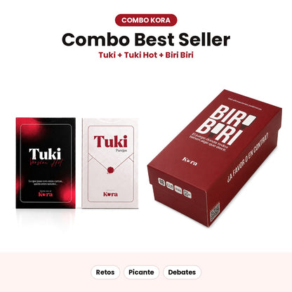 Combo Best Seller: Tuki + Tuki Hot + Biri Biri